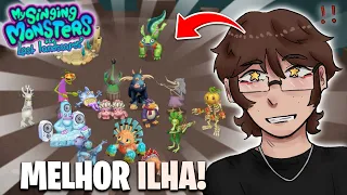 COMPLETEI A ILHA DA CATÁSTROFE! É A MELHOR ILHA DE TODAS! | My Singing Monsters: The Lost Landscapes