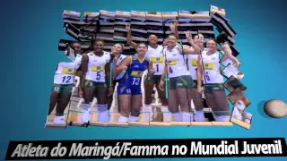 VÔLEI MARINGÁ - Gabriela Cândido, do Maringá/Famma, atua no Mundial Juvenil