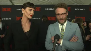 Long Shot NY Screening - Itw Seth Rogen and Charlize Theron (official video)