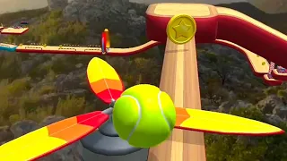 Rolling Ball 3D Sky Race New Update Gameplay Level 35