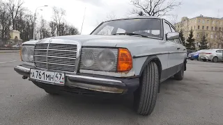 Mercedes w123 с пробегом 700.000 Деда Егора