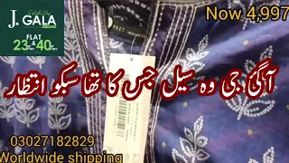 Junaid jamshed sale 2023 on summer collection || j.lawn sale 2023