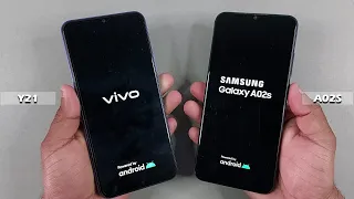 Vivo Y21 Vs Samsung Galaxy A02s Speed Test | 4GB Vs 3GB