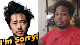 Steven Yeun Says I'M SORRY!