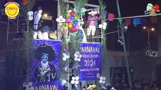 Carnaval peñón de los baños 2024 - barrio de la Ascension - miércoles de ceniza - final.