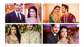 ayeza khan and danish taimoor||wedding pictures||