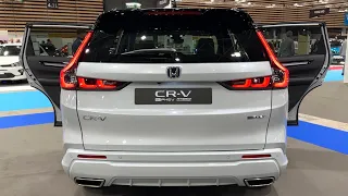 New HONDA CR-V 2024 - PRACTICALITY test, trunk space, rear door opening angle (European model)