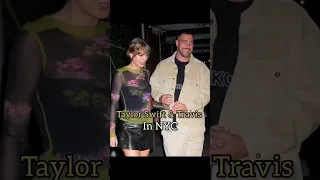 Taylor Swift &Travis Kelce Hold Hands in NYC ❤ #taylorswift #traviskelce #shorts