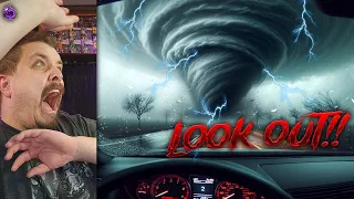 Must-see dashcam videos of horrifying natural disasters that will make your heart pound!!
