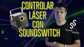 Controlando un Láser con SoundSwitch 🚨🚨 🚥🚥