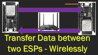 UDP: ESP32 to ESP32 Wireless Data Share within one netwrk - UDP