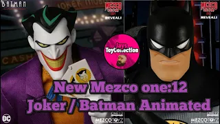 Mezco Toyz Fair 2024 Reveals Joker & Batman The Animated Series One:12 Collective Reactions