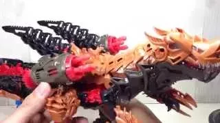 Dinofire Grimlock Transformers Construct Bots Review