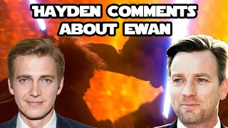 Hayden Christensen talks about Ewan McGregors Lightsaber Skills