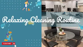 RELAXING 🌙 NIGHT TIME CLEANING ROUTINE | CLEANING MOTIVATION | CLEAN WITH ME