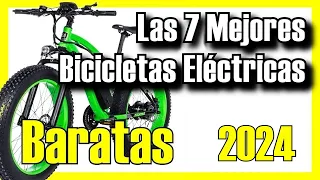 🚲🔥 Las 7 MEJORES Bicicletas Eléctricas BARATAS de Amazon [2024]✅[Calidad/Precio] Buenas / Montaña