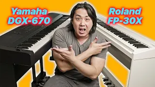 Is Roland FP-30X Better than Yamaha DGX-670?