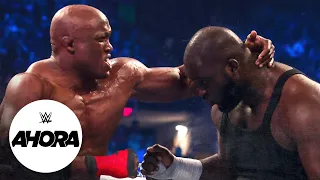 Omos y Lashley en la JAULA DE ACERO: WWE Ahora, May 16, 2022