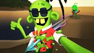 ОХОТНИКИ НА ЗОМБИ - ПЛЯЖНАЯ ОХОТА Игра про ловцов зомби Zombie Catchers