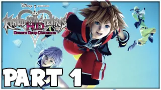 Kingdom Hearts Dream Drop Distance HD Walkthrough PART 1 - Mark of Mastery (PS4 1080p)