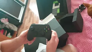 Распаковка Xbox series x.