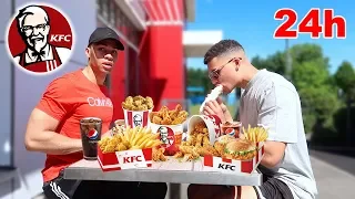 24 STUNDEN NUR KFC ESSEN !!! | Kelvin und Marvin