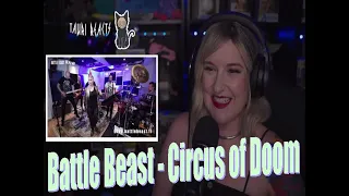 Battle Beast - Circus of Doom - Live Streaming Reactions with Tauri Reacts @BattleBeast