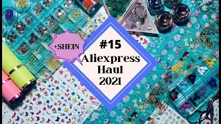 2021 HUGE AliExpress and SHEIN Nail Art Haul | Because I had a single glass of wine.