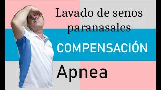 👨‍🎓👨‍🎓 Lavado de SENOS para COMPENSAR en la Apnea