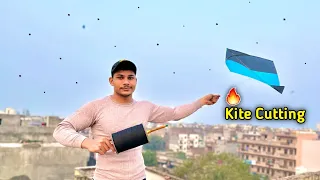 Kite Cutting After Lohri & Uttrayan | Kite Flying | Kite