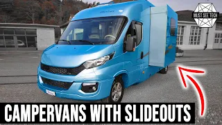 Top-rated Campervans and Small Class-C RVs with Slide-Outs in 2022