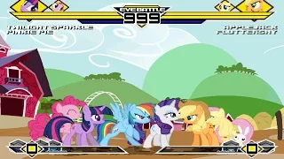 My Little Pony Party 3v3 Patch MUGEN 1.0 Battle!!!
