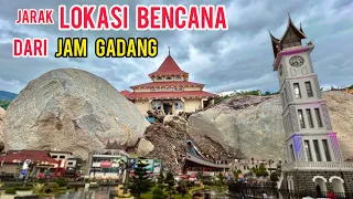 KONDISI TERKINI DAERAH TERDAMPAK BANJIR LAHAR DINGIN GUNUNG MARAPI BUKIK BATABUH KABUPATEN AGAM