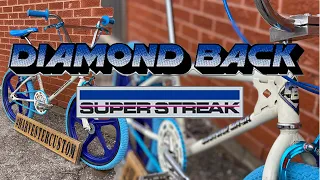 1984 DIAMONDBACK SUPER STREAK OLD SCHOOL BMX BUILD @ HARVESTER BIKES