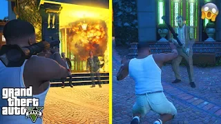 GTA 5 - DON'T Destroy Michael's House at 3AM (Michael's ghost)