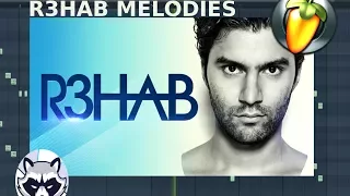 R3HAB best melodies in FL Studio Flp+ MIDI File By OL7I