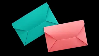 Como Fazer Envelope de Papel - Origami