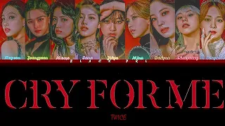 TWICE (트와이스) – ‘Cry For Me' Türkçe Alt Yazılı [Color Coded/Han/Rom]