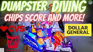 Dumpster Diving Latest Dollar General Walgreens and CVS Super Saving Money Shopping in Dumpsters