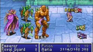 Final Fantasy II Dawn of Souls Solo Maria Boss Run #16 Emperor