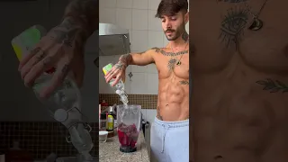 Favorite pré workout - beetroot juice #cooking #juice #smoothie #fitness #diet #malemodel #model