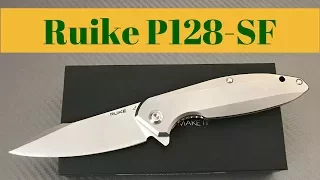 Ruike P128-SF knife made in China steel framelock flipper really great value