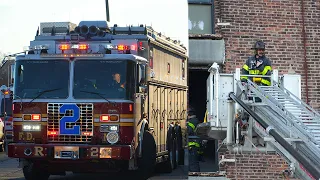 2nd Alarm Fire in an Abandoned NYC Warehouse! Brooklyn Box 1401