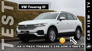 2021 Volkswagen Touareg III 3.0 TDI V6 170 kW | Vyplatí se Touareg v základní výbavě ? - TEST
