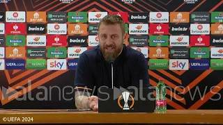 Post Roma-Milan: De Rossi in conferenza stampa integrale