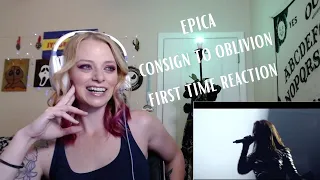 Epica - Consign to Oblivion | Blind Reaction | EPIC!!