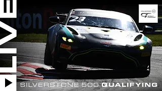 LIVE | Qualifying | Silverstone 500 | Intelligent Money British GT Championship