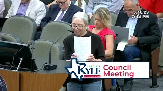 City of Kyle Council Meeting - May 16 2023