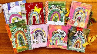 Whimsical Rainbows and Journals - FULL TUTORIAL