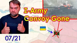 Update from Ukraine | First Cluster Shells in use | Ruzzian Convoy Ambushed | Bakhmut Liberation